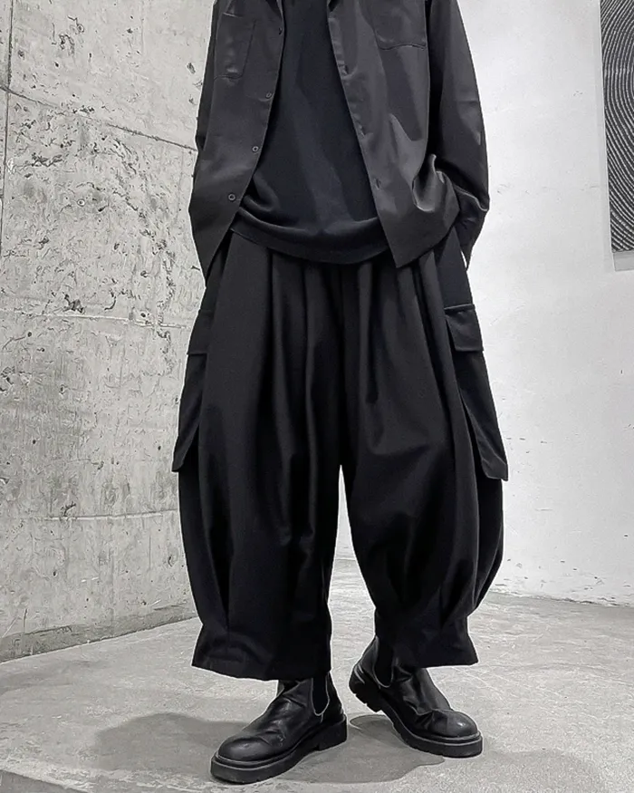 Hakama Cargo Pants "Katazu" - Image 5