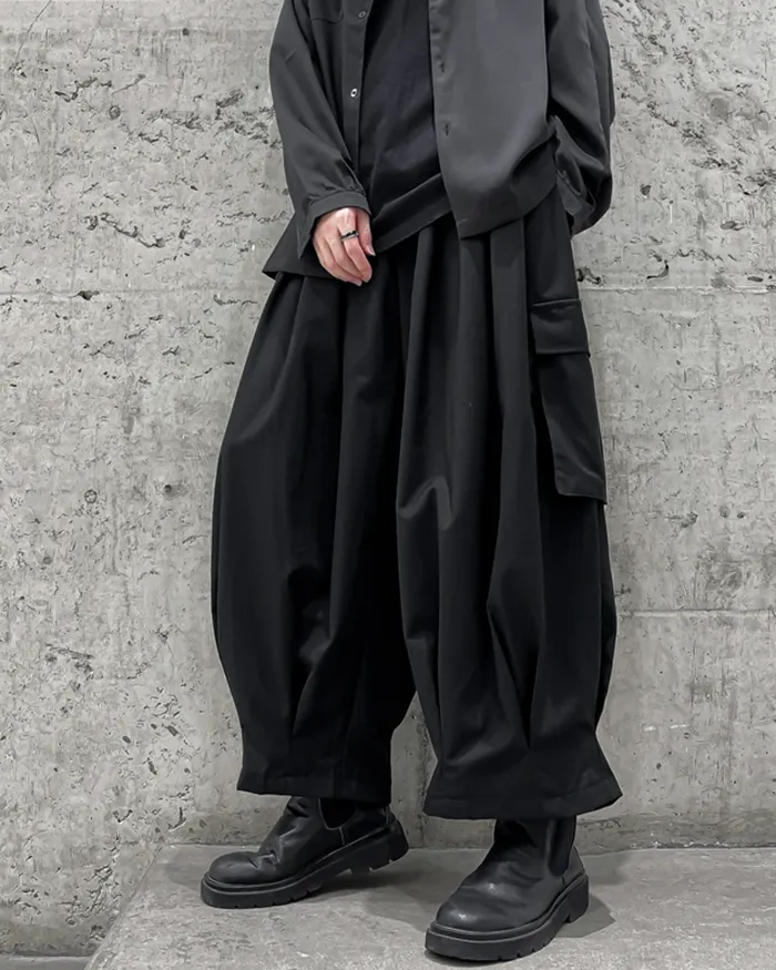 Hakama Cargo Pants "Katazu" - Image 6