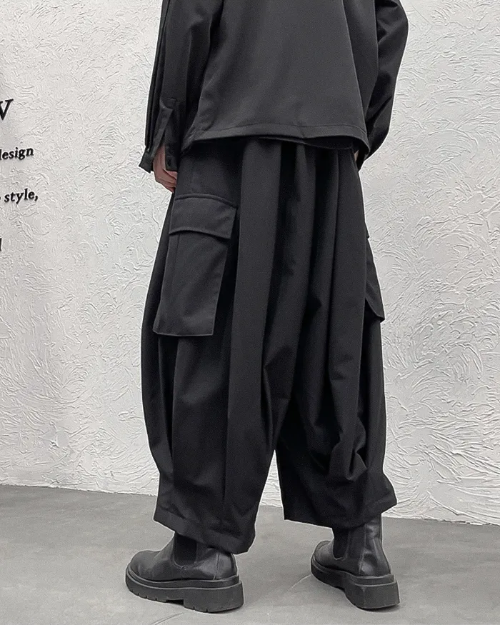 Hakama Cargo Pants "Katazu" - Image 7