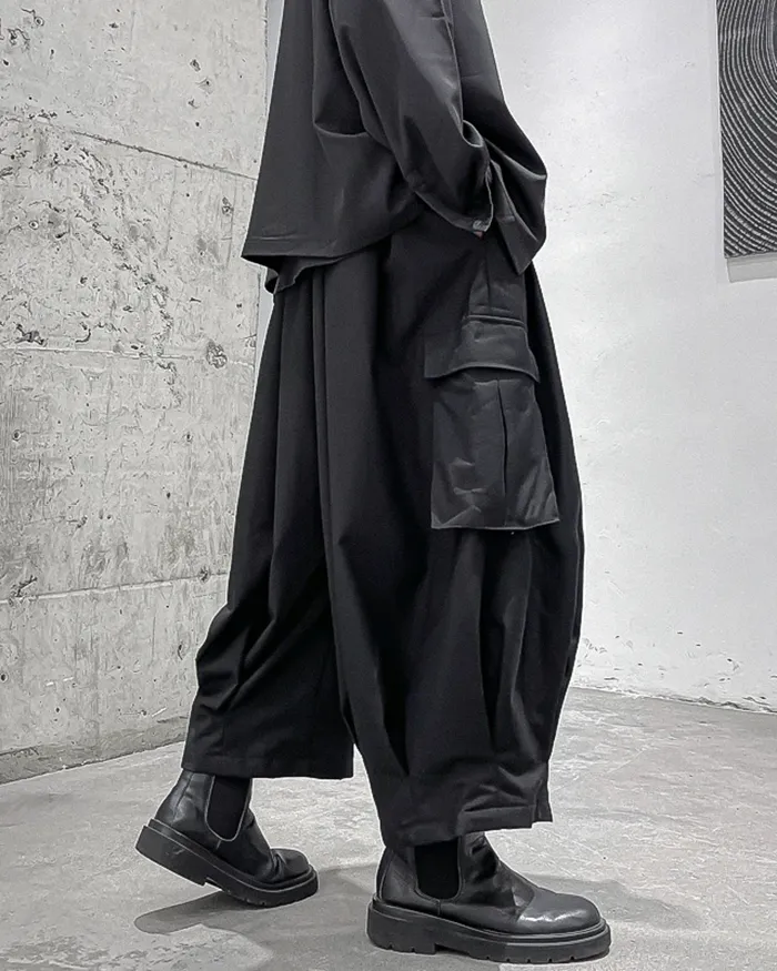Hakama Cargo Pants "Katazu" - Image 8