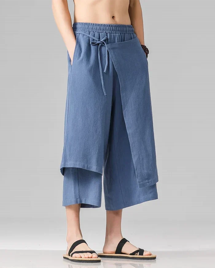 Hakama inspired pants "Tagawa" - Image 10