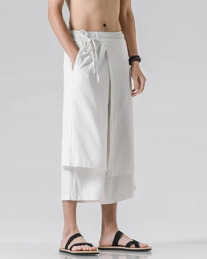 Hakama inspired pants "Tagawa" - Image 12