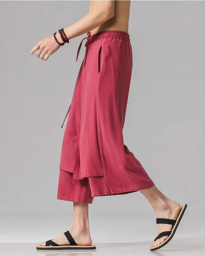 Hakama inspired pants "Tagawa" - Image 14
