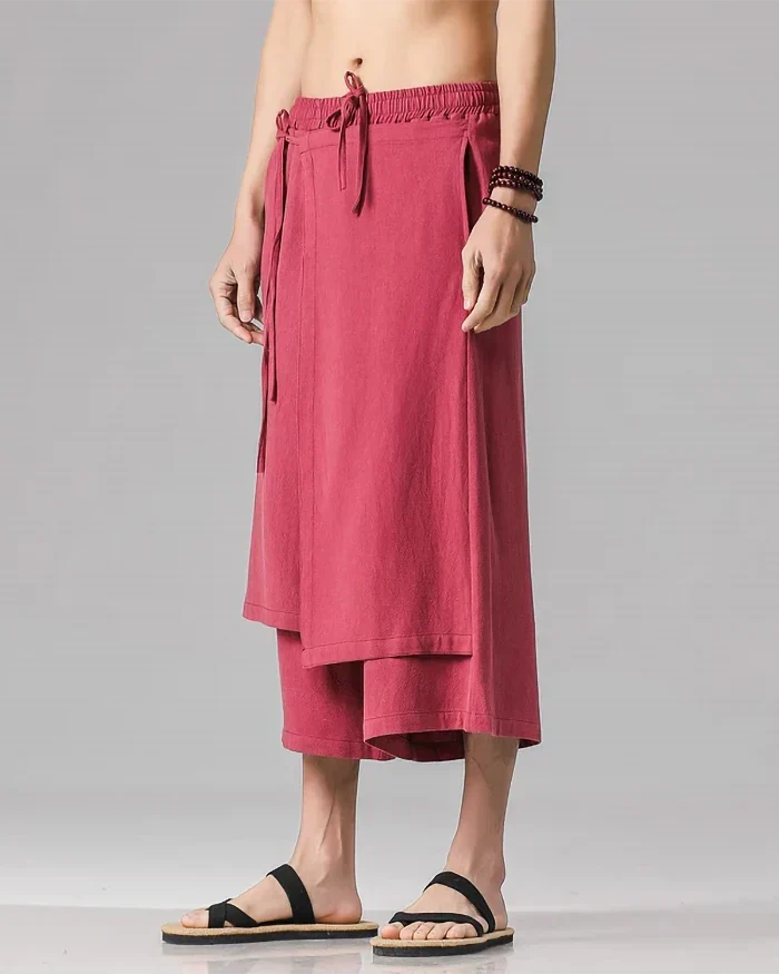 Hakama inspired pants "Tagawa" - Image 15