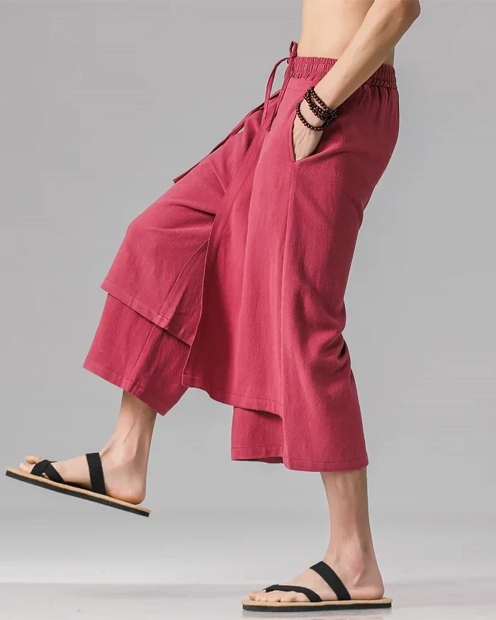 Hakama inspired pants "Tagawa" - Image 17