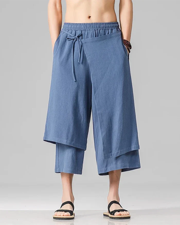 Hakama inspired pants "Tagawa" - Image 3