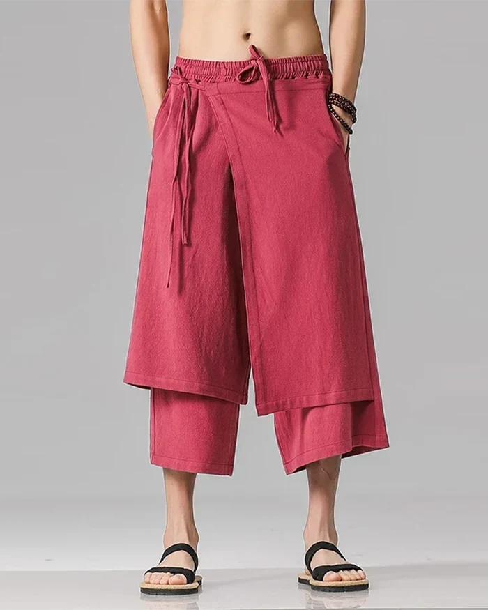 Hakama inspired pants "Tagawa" - Image 4