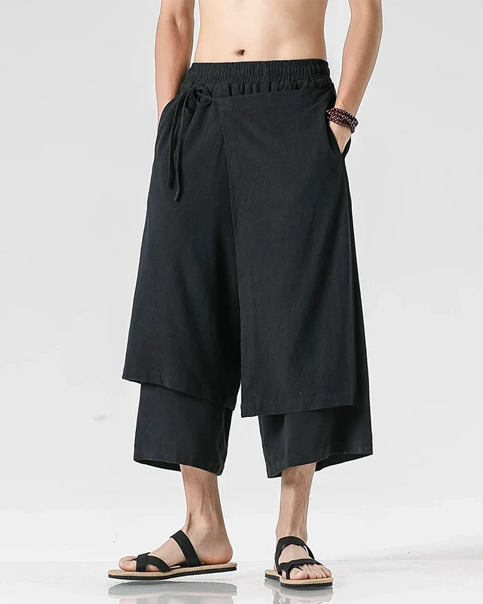 Hakama inspired pants "Tagawa" - Image 5