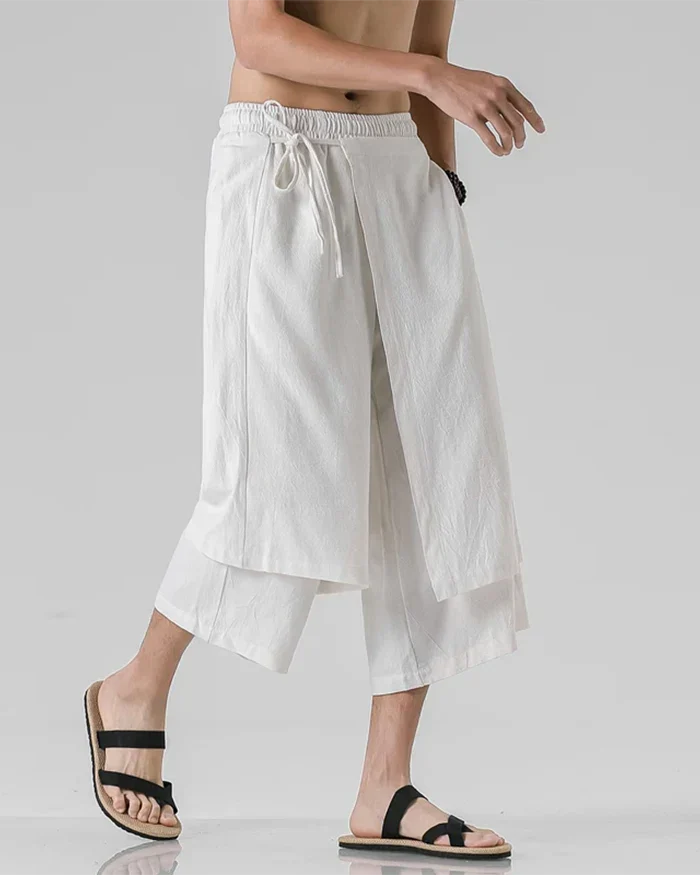 Hakama inspired pants "Tagawa" - Image 6