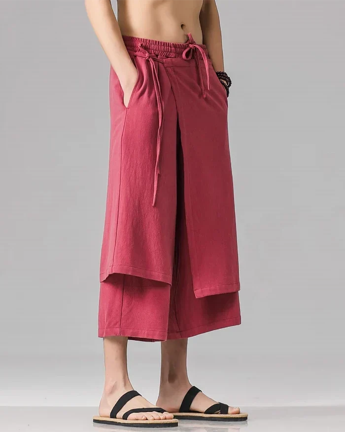 Hakama inspired pants "Tagawa" - Image 7