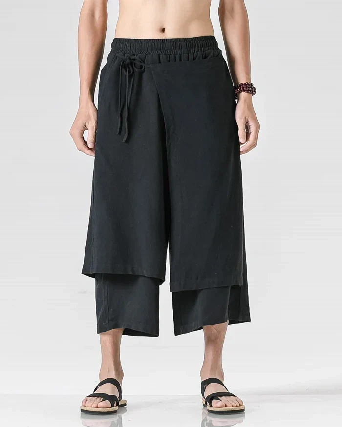 Hakama inspired pants "Tagawa" - Image 9