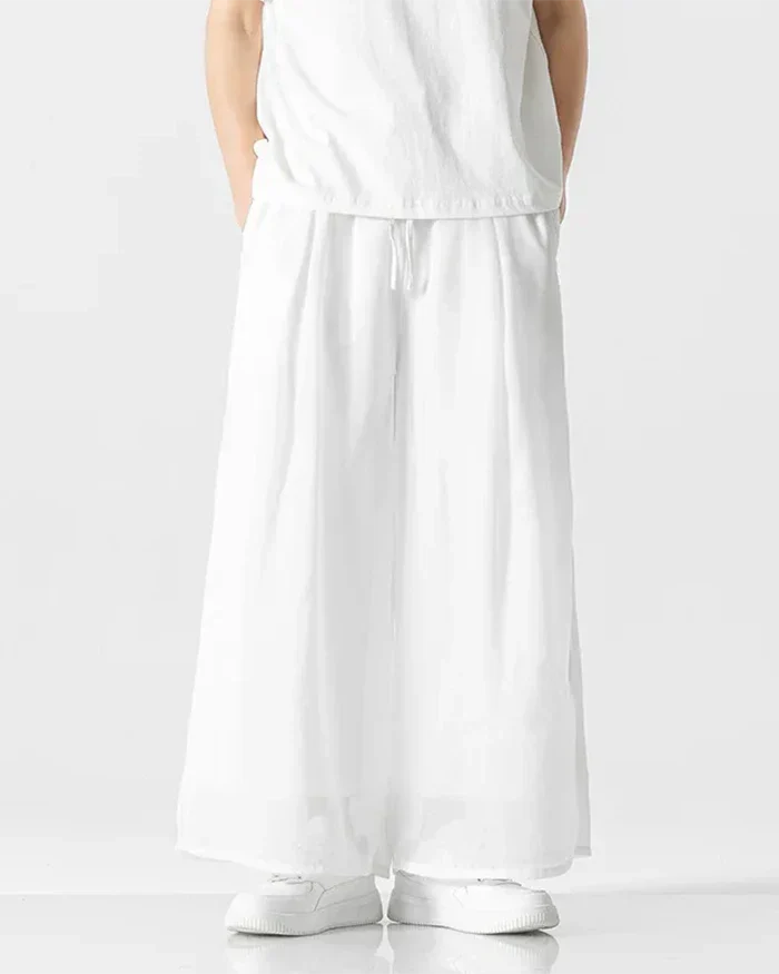 Hakama pants White "Gaura" - Image 3