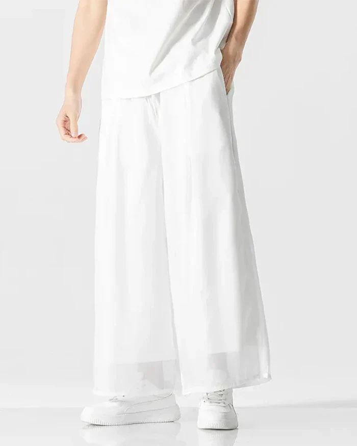 Hakama pants White "Gaura" - Image 4
