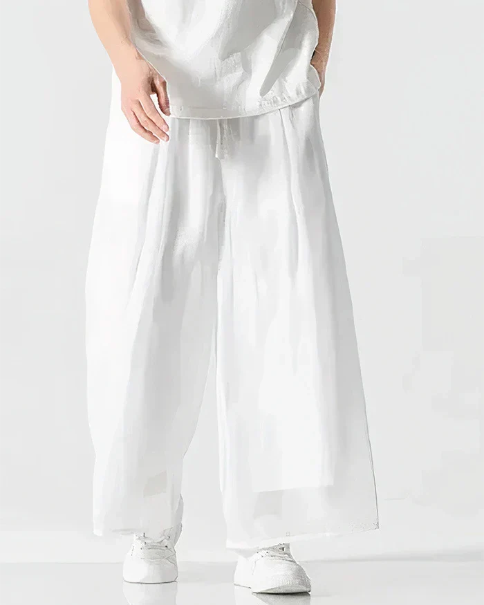 Hakama pants White "Gaura" - Image 5