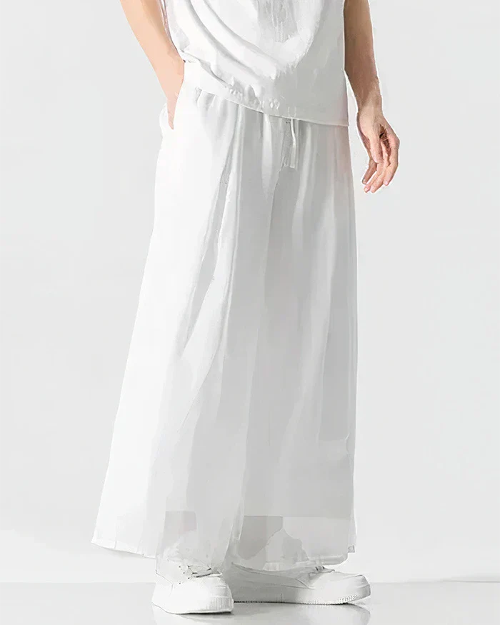 Hakama pants White "Gaura" - Image 6