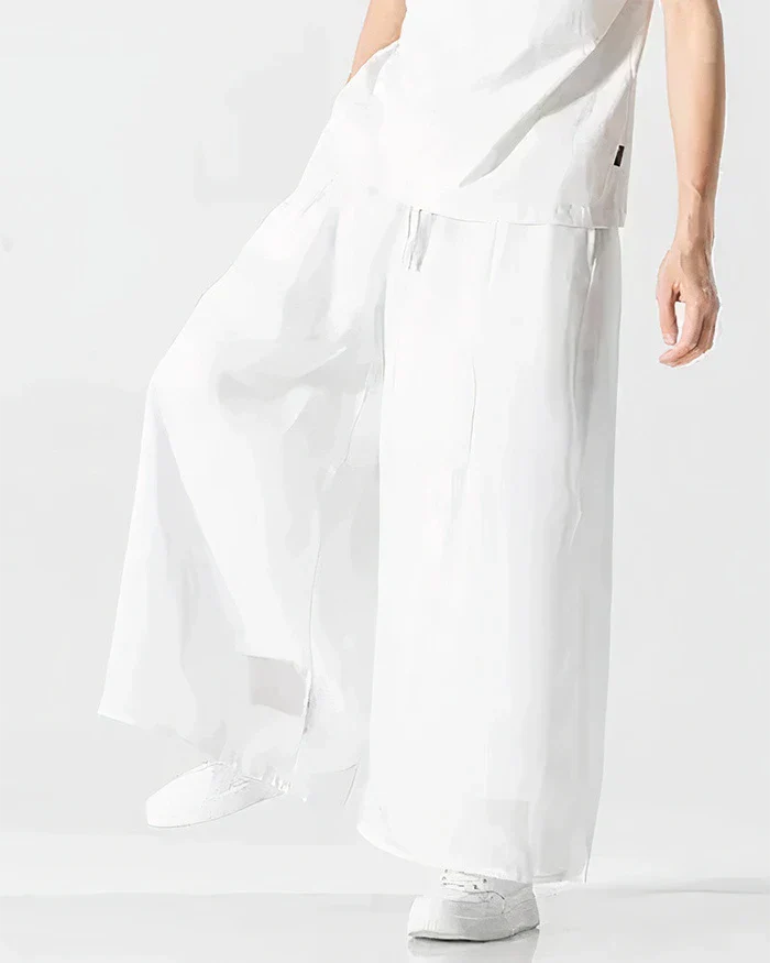 Hakama pants White "Gaura" - Image 7