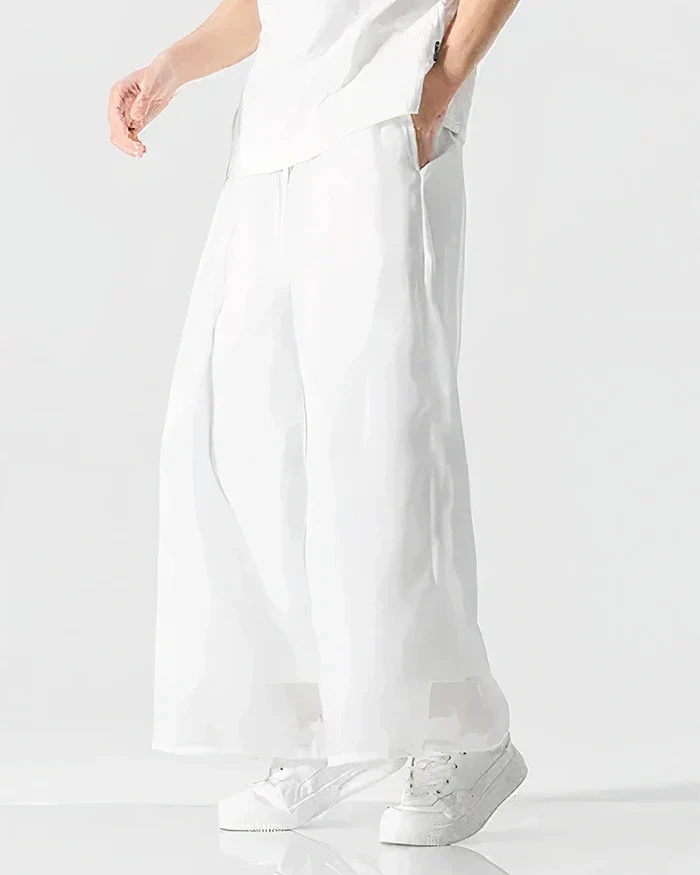 Hakama pants White "Gaura" - Image 8