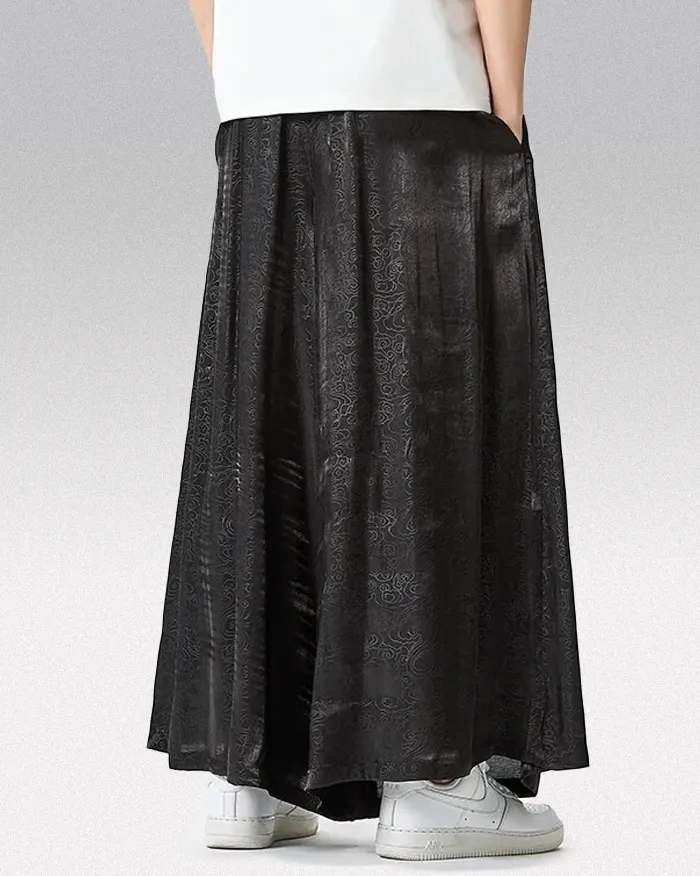 Hakama style pants men "Mabara" - Image 3