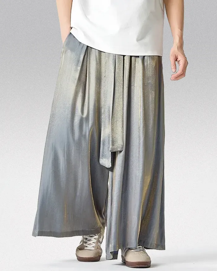 Hakama style pants men "Mabara" - Image 4