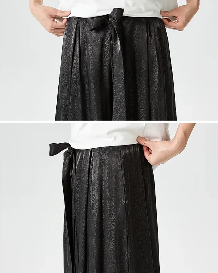 Hakama style pants men "Mabara" - Image 6