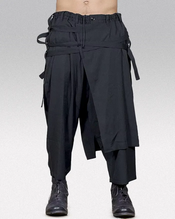 Hakama style trousers "Kamoka"