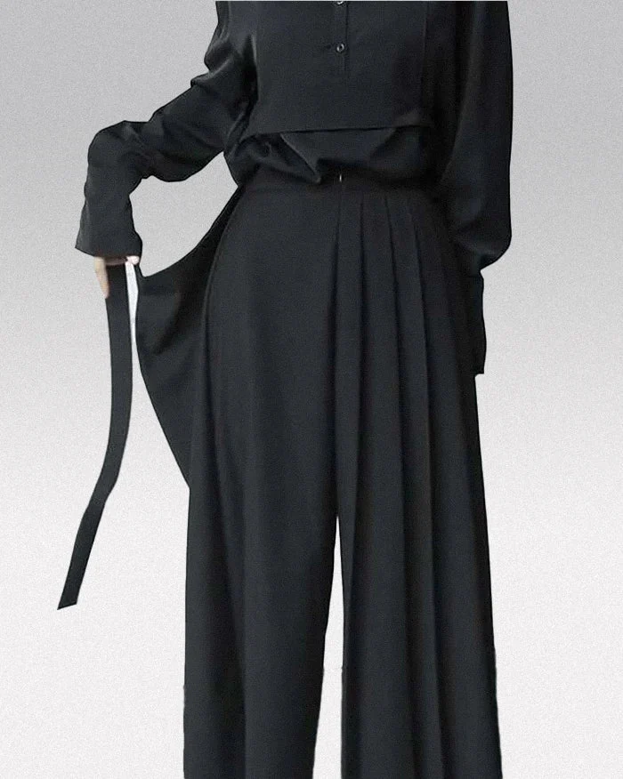 Hakama trousers black "Fukutsu" - Image 3