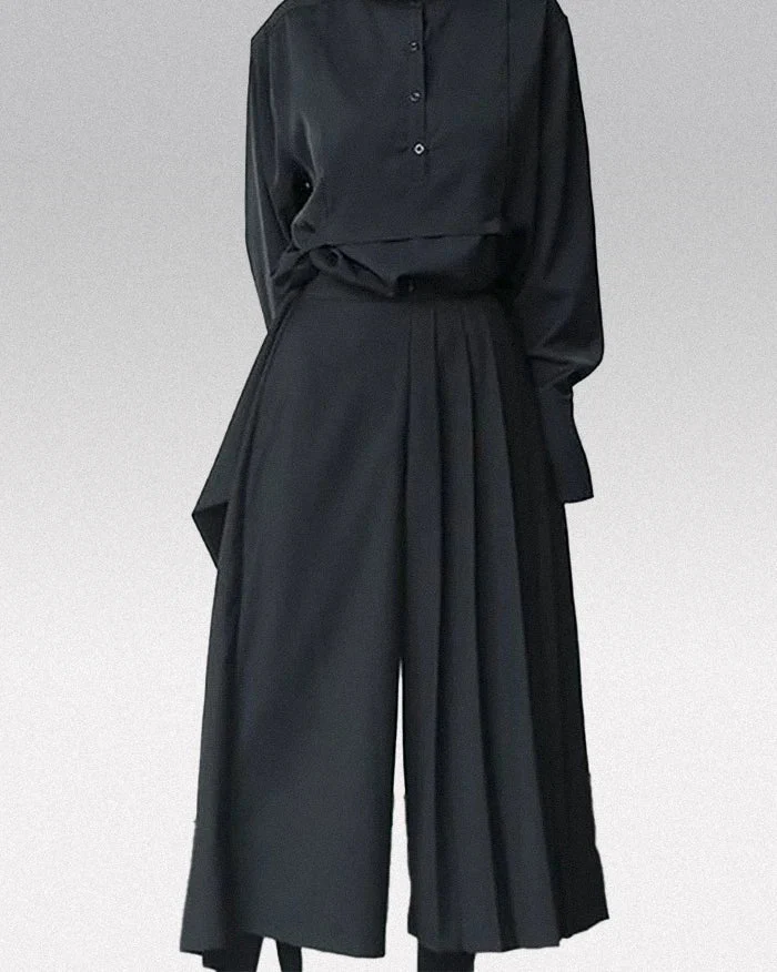 Hakama trousers black "Fukutsu" - Image 4