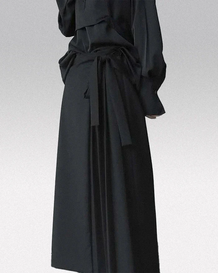 Hakama trousers black "Fukutsu" - Image 5