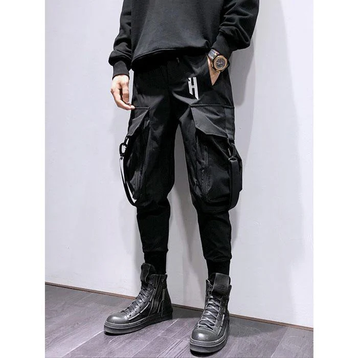 "Hanata" Techwear cargo pants - Image 14