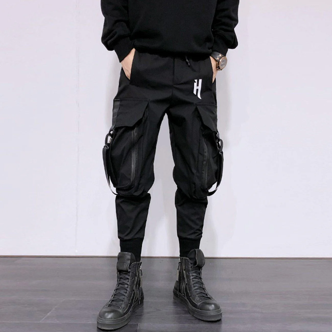 "Hanata" Techwear cargo pants - Image 5