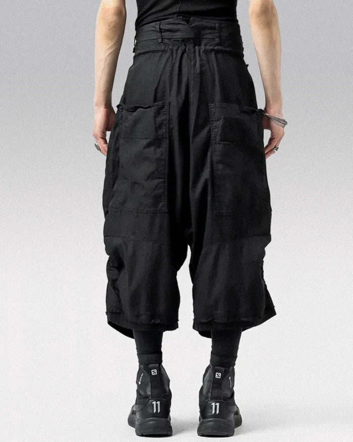 Harem pants men black "Tomako" - Image 3