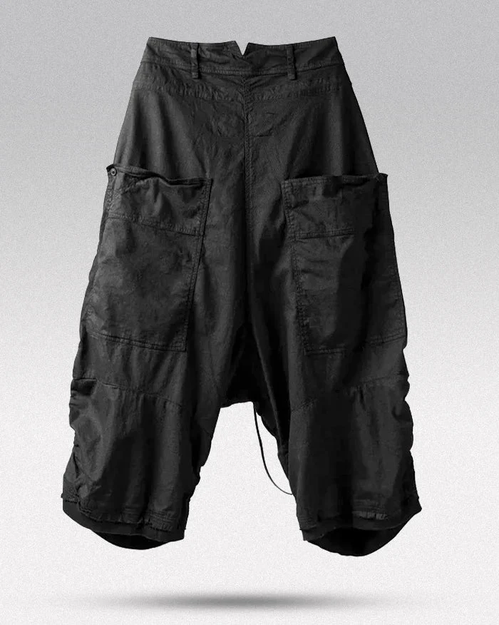 Harem pants men black "Tomako" - Image 4