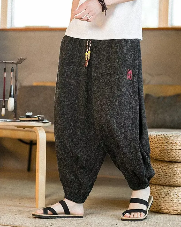 Harem pants men japanese "Otsu" - Image 2