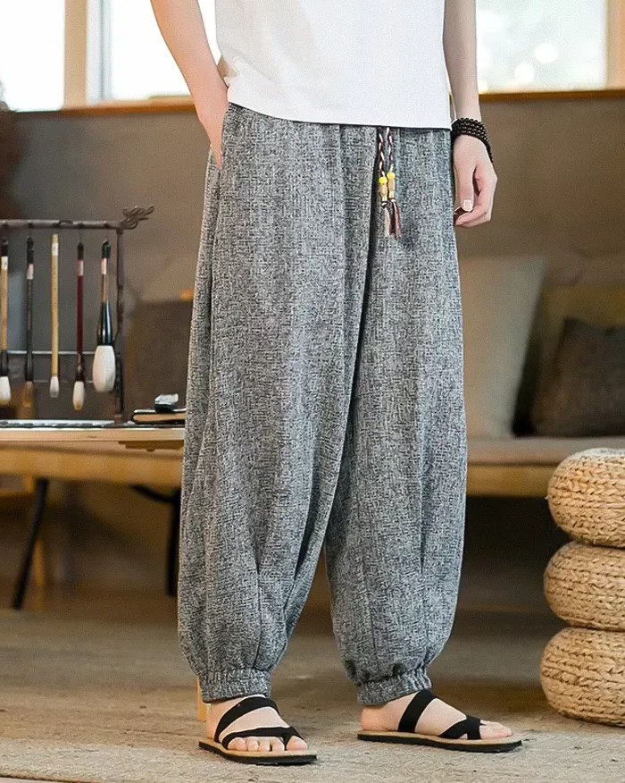 Harem pants men japanese "Otsu" - Image 3