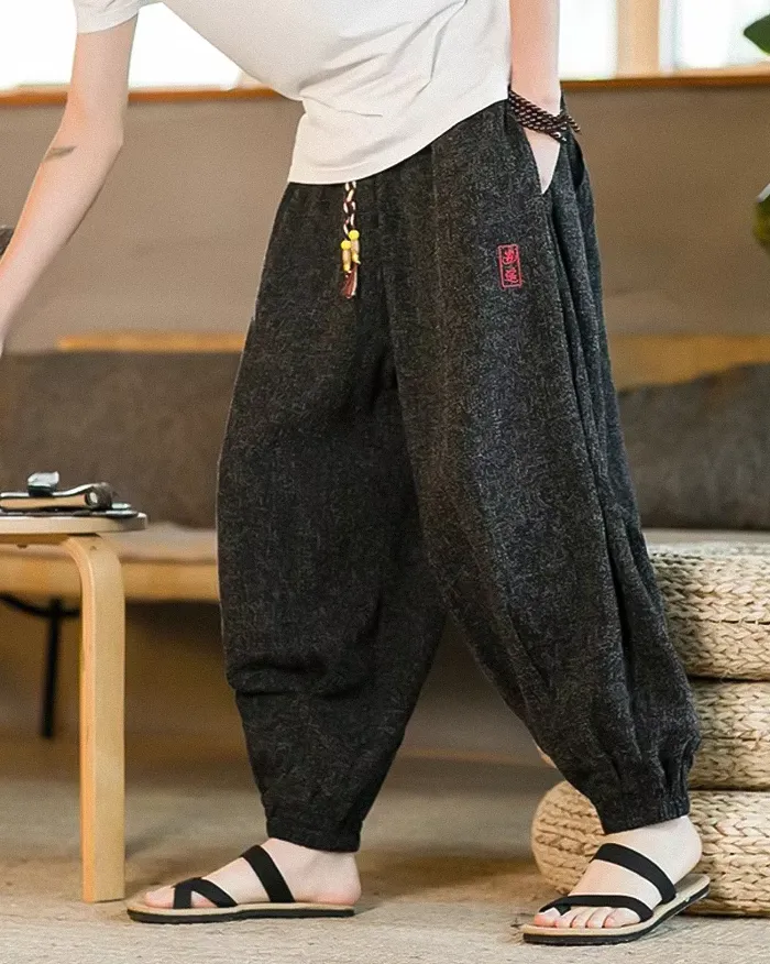 Harem pants men japanese "Otsu" - Image 4