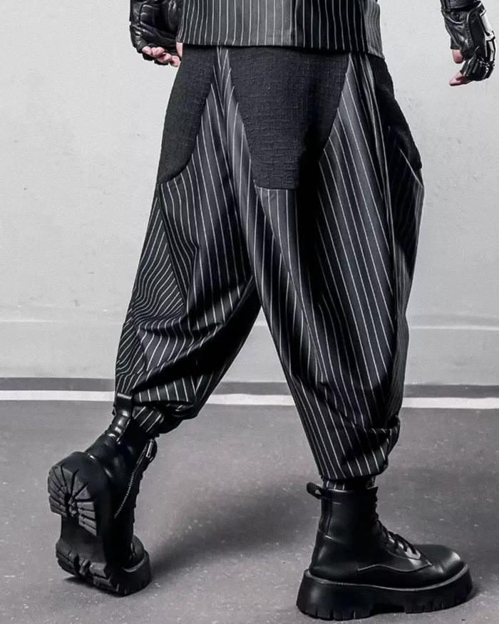 Harem Patchwork pants "Akawa" - Image 2
