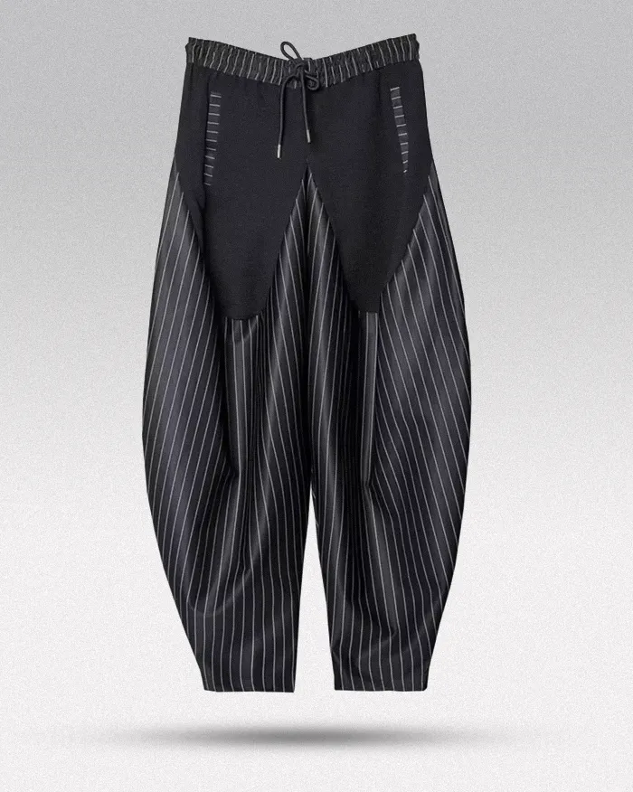 Harem Patchwork pants "Akawa" - Image 7