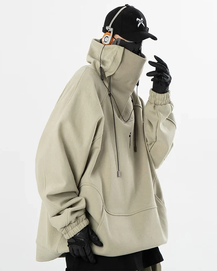 High Neck Cloak "Hida" - Image 3