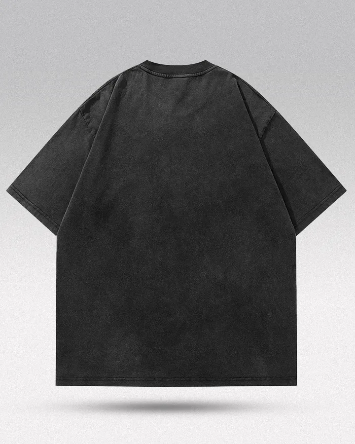 Black Graphic t-shirt men "Ishida" - Image 2