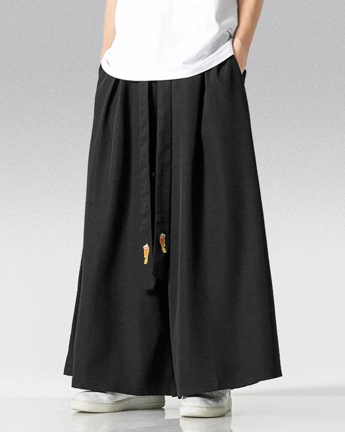 Japanese loose pants "Chikugo" - Image 11