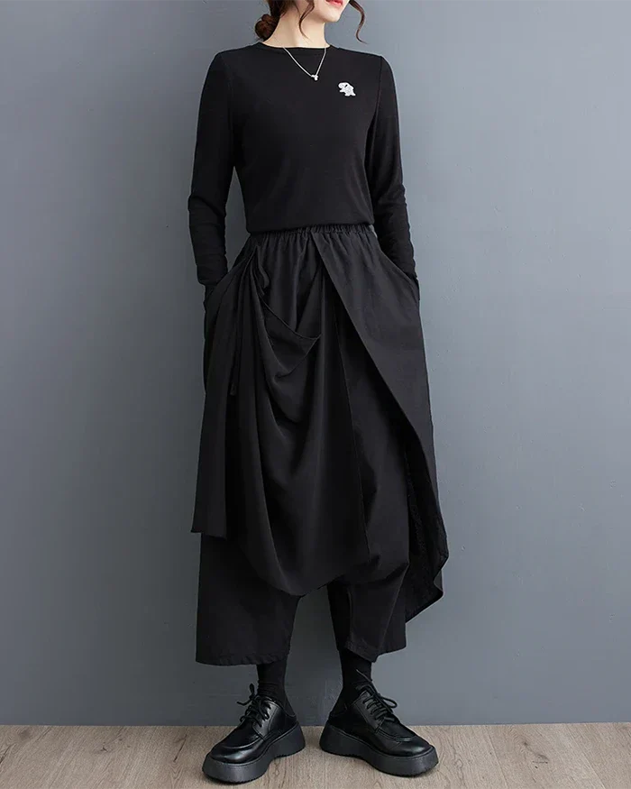 Japanese style pants women's "Sanmu" - Image 3