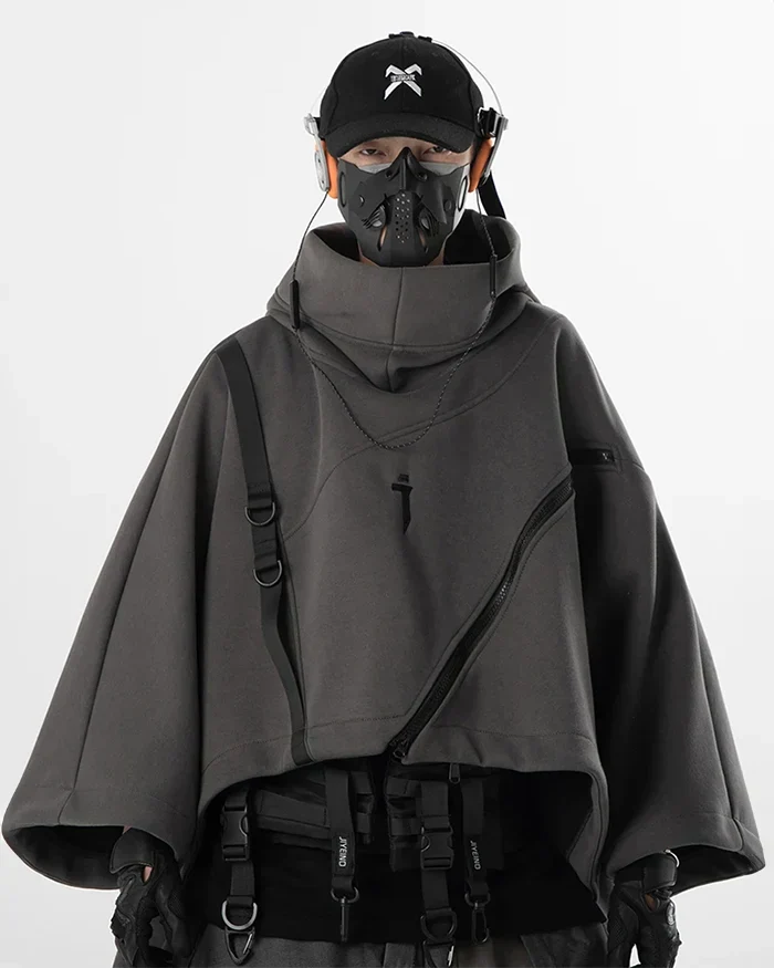 Japanese Techwear Hoodie "Motosu" - Image 3