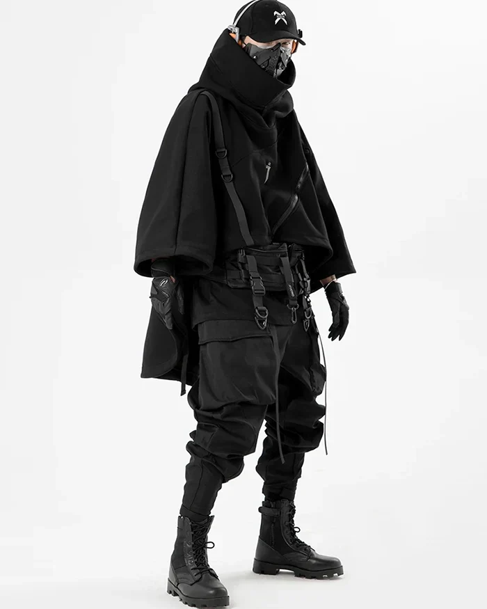 Japanese Techwear Hoodie "Motosu" - Image 8