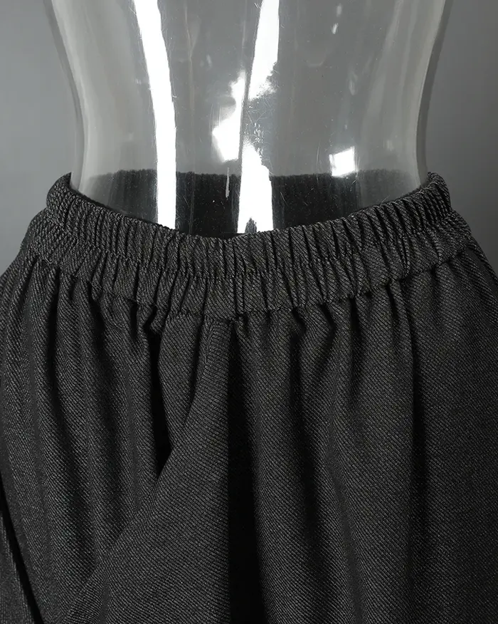 Japanese wide leg pants women "Suyama" - Image 9
