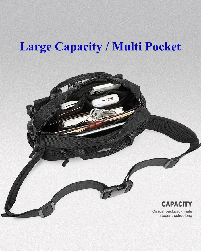 Large cross body fanny pack "Shinami" - Image 6