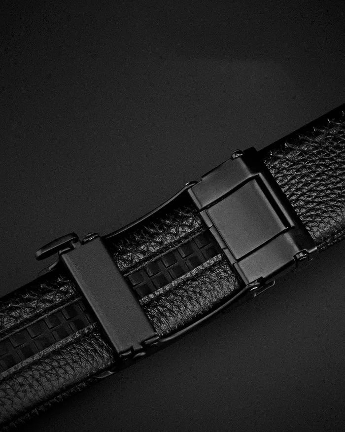Leather Automatic Belt "Yurume" - Image 5