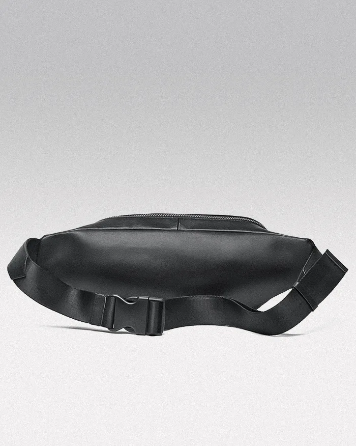 Leather fanny pack crossbody "Arao" - Image 4