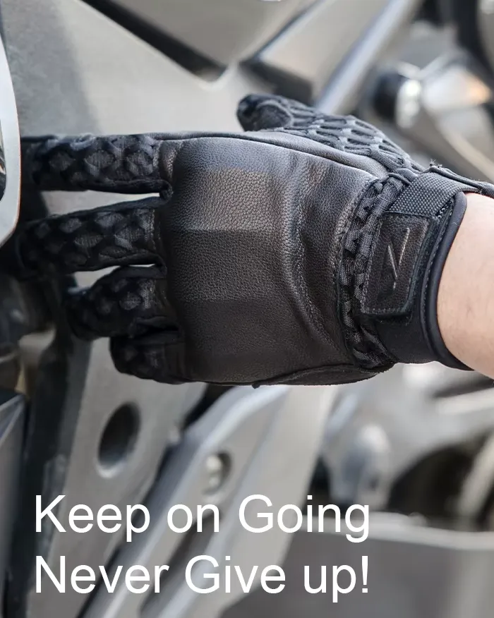 Leather gloves screen touch "Shiboso" - Image 12