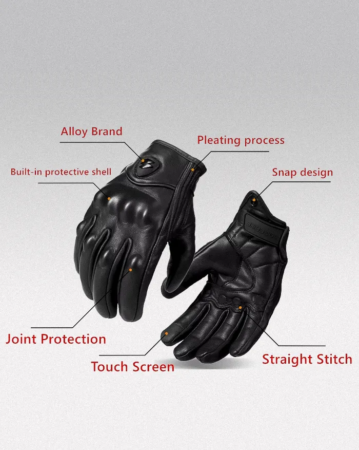 Leather Protective Gloves "Misato" - Image 10