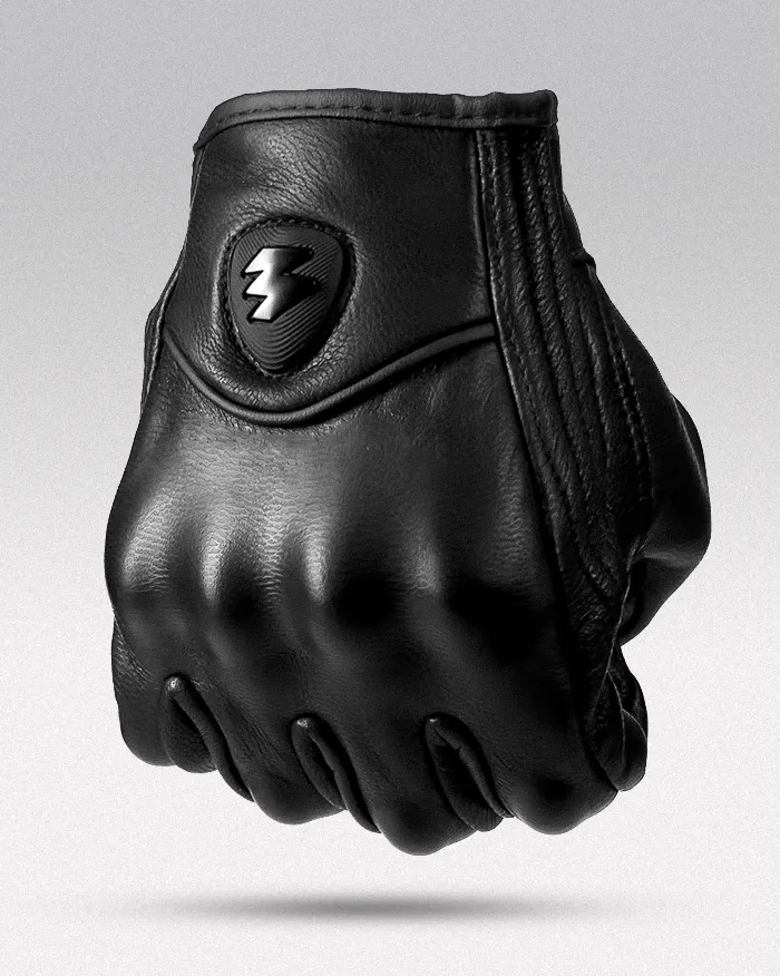 Leather Protective Gloves "Misato" - Image 3